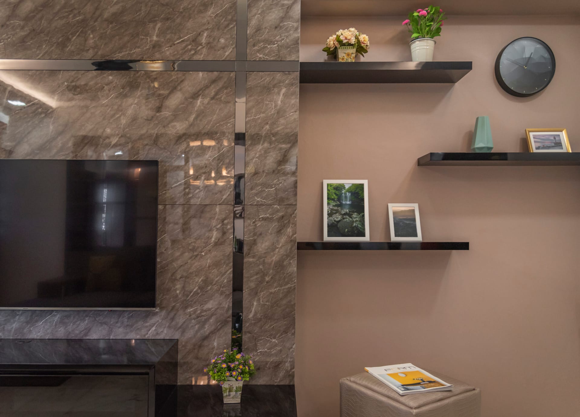 Classy neutral contemporary apartment styling at 655 Jalan Tenaga